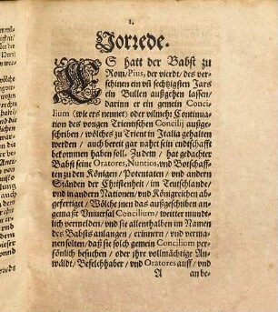 Stattliche Außführung der Ursachen, darumben die Chur- und Fürsten, auch andere Stende der Augspurgischen Confession, deß Babsts Pij IIII. außgeschriben vermeint Concilium, so er gegen Trient angesetzt, nicht besuchen künden, noch zu besuchen schuldig gewesen sind ... : auß bevelch etlicher hoher Stende, durch jhre darzu verordnete Theologische, unnd Politische Räth vor langest mit fleiß zusamen getragen