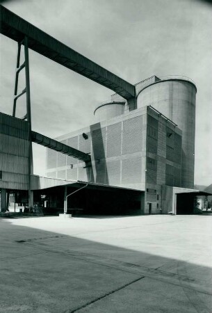 Silo-Bau Zementwerk, ohne Datum