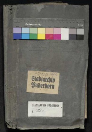 Belege zur Schulkassenrechnung 1837