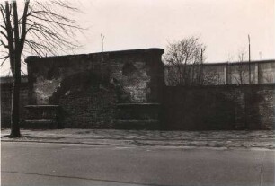 Vermauerter Eingang zum Stettiner Tunnel