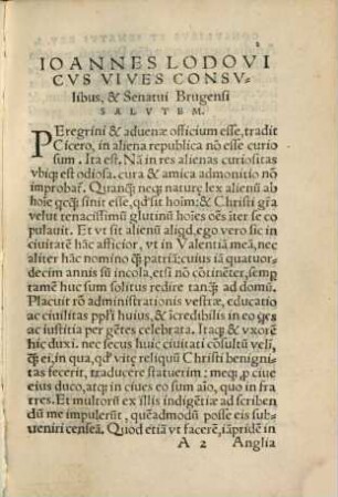 Ionnis Lodovici Vivis Valentini de Svbentione Pavpervm Libri II