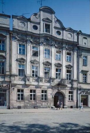 Fassade des Bürgerhauses "Zur Goldenen Krone" in Schweidnitz