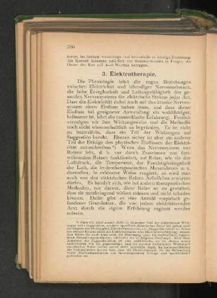 3. Elektrotherapie.