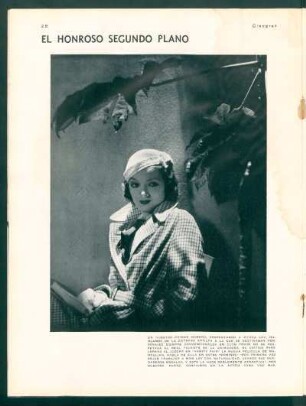El honroso segundo plano - Myrna Loy