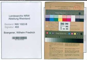 Entnazifizierung Wilhelm Friedrich Boergener , geb. 08.10.1888 (Angestellter)