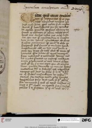 Speculum amatorum mundi