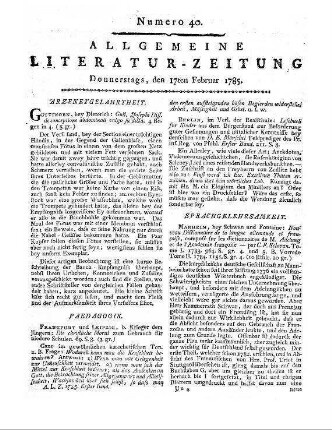 Die christliche Moral. Zum Gebrauch für niedere Schulen. Frankfurt, Leipzig: Krieger [s.a.]