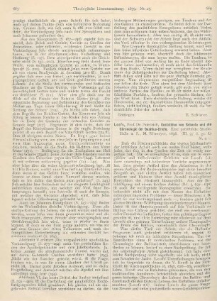 684-687 [Rezension] Loofs, Friedrich, Eustathius von Sebaste und die Chronologie der Basilius-Briefe. Eine patristische Studie