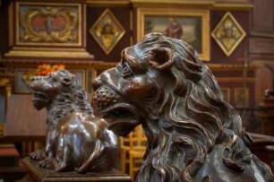 Frankreich. Haute Normandie. Eure. Pont de l Arche. Eglise Notre Dame des Arts. Orgel. 16 Jahrhundert