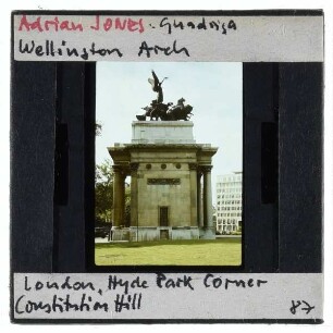 London, Wellington Arch,London, Jones, Quadriga auf dem Wellington Arch
