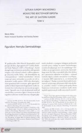 Figuralizm Henryka Siemiradzkiego