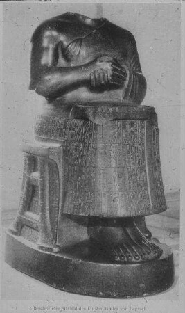 Paris, Louvre, Sitzbild des Gudea v. Lagasch