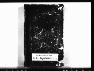 Konsensbuch von Erdmannsdorf (bei Augustusburg)