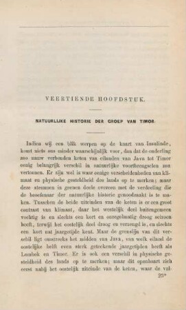 Veertiende hoofdstuk. Natuurlijke historie der groep van Timor