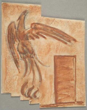 Entwurf für ein Relief im Haus des Deutschen Metallarbeiter-Verbandes