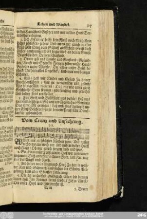 Vom Creutz und Anfechtung.