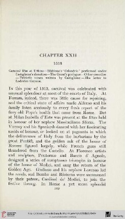 Chapter XXII: 1513