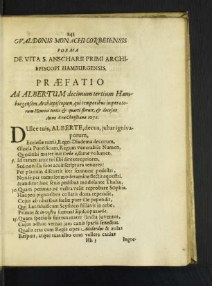 Gvaldonis Monachi Corbeiensis Poema De Vita S. Anscharii Primi ...