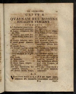 11-33, Caput II