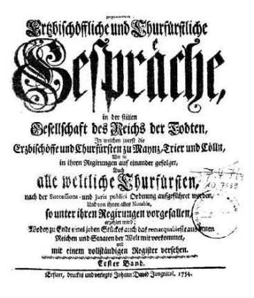 1: [Erstes Stück, Im Monat Januario 1752 - Sieben und zwanzigstes Stück, Im Monat Martio 1754]