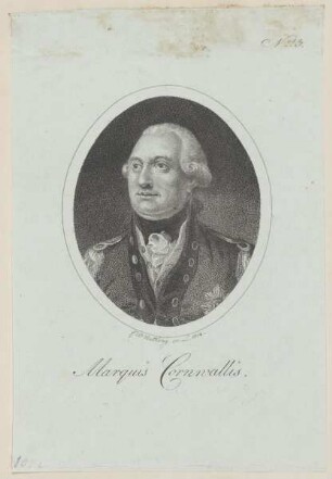 Bildnis des Charles Cornwallis