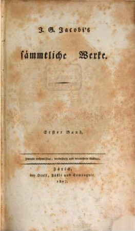 J. G. Jacobi's sämmtliche Werke, 1
