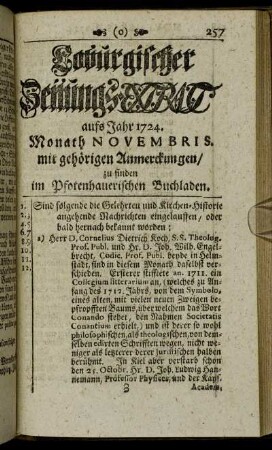 Monath Novembris.