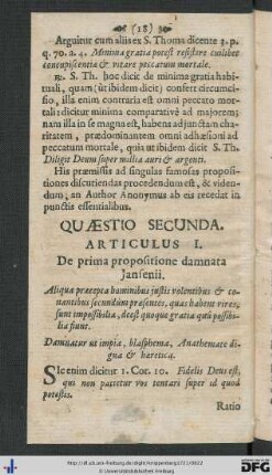 Quaestio Secunda.