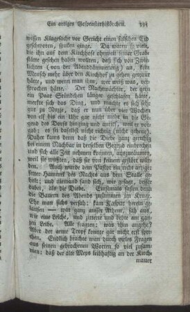Ein artiges Gespensterhistörchen. - Nüzliche Anwendung dieser Belehrung.