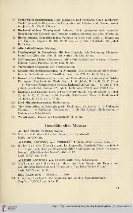 Gemälde alter Meister (Nr. 203-287)