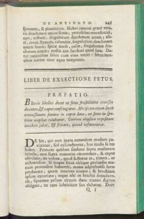 Liber De Exsectione Fetus