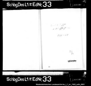 Schuldensachen des Tonnies und Jost von Münchhausen