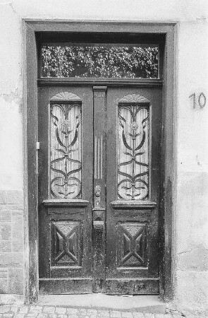 Sachteil Haustür (Wohnhaus); Gelnhausen, Lambertusgasse 10