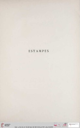 Estampes (Nr. 417 - 760)
