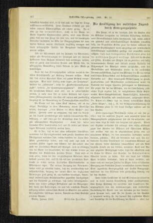 ¬Die¬ Kräftigung der weiblichen Jugend durch Bewegungsspiele