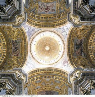 Santi Ambrogio e Carlo al Corso, Kuppelraum