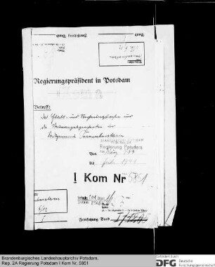 Etats- und Rechnungswesen sowie Steuerangelegenheiten in Treuenbrietzen