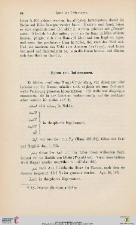 Spreu von Gottesnamen