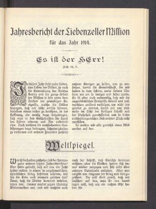 Weltspiegel