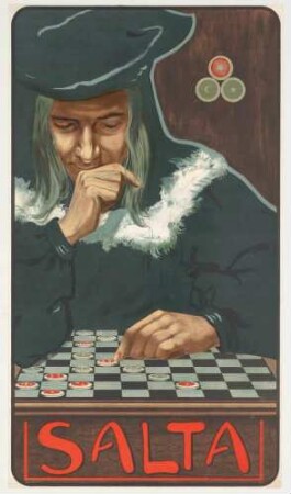 Plakat: Salta-Spiel