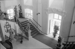 Meersburg: Treppenhaus im Schloss