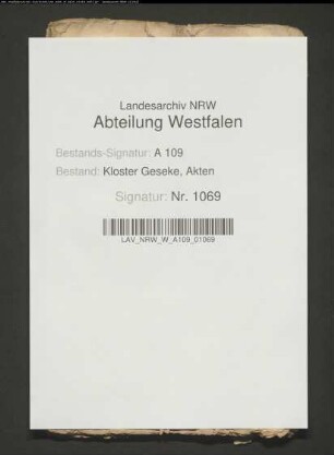 Prozeß Erben Johann Schulte (zu Völlinghausen) gegen Katharina König wegen Kapitalforderung vor dem Stadtgericht Paderborn.