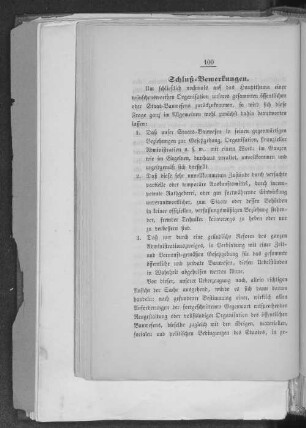 Schluß-Bemerkungen.