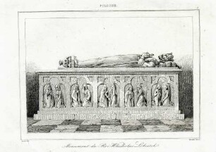 Grafik "Monument du Roi Wladislas Lokietek"