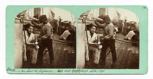 "An Bord des Isbjörnen - Koch und Schiffsjunge Juli 1872"