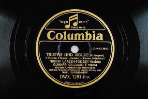Tristan und Isolde : 2. Aufzug, 2. Szene: "Isolde! - Tristan, Geliebter!" / (R. Wagner)