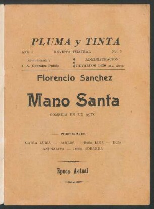 Mano santa