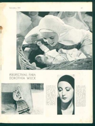 Perspectivas para Dorothea Wieck
