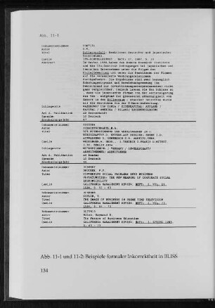 Abb. 11-1 und 11-2: Beispiele formaler Inkorrektheit bei BLISS
