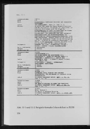 Abb. 11-1 und 11-2: Beispiele formaler Inkorrektheit bei BLISS